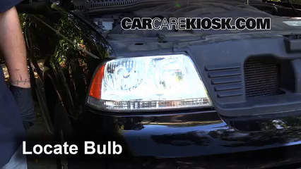 2003 Lincoln Aviator 4.6L V8 Lights Daytime Running Light (replace bulb)